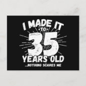 35 Jaar Oude Sarcastische Meme Grappige 35e Verjaa Briefkaart (Voorkant)