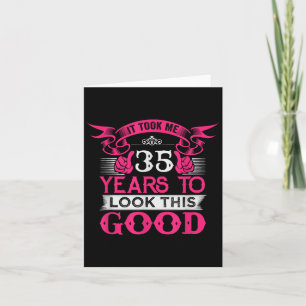 35 Jaar Oude Verjaardag Grappig Quote Graphics 35e Kaart