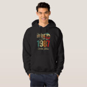 35 jaar oude wijn september 1987 35e hoodie (Voorkant volledig)