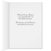 35 jaar Religieuze Service Larkspur Scripture (Binnen (Rechts))