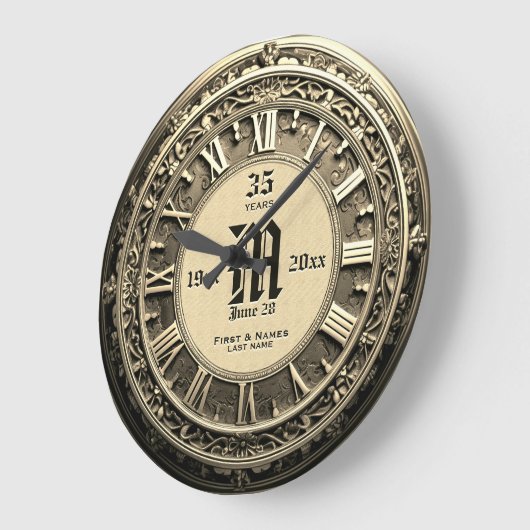 35 jaar uiterlijk bruiloft Jubileum Grote Klok (Hoek)