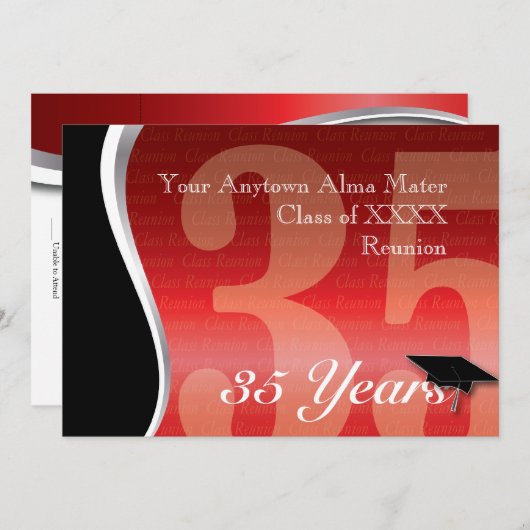  35-jarige vakbond kaart (Voorkant / Achterkant)