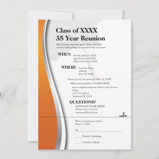  35-jarige vakbond kaart (Achterkant)