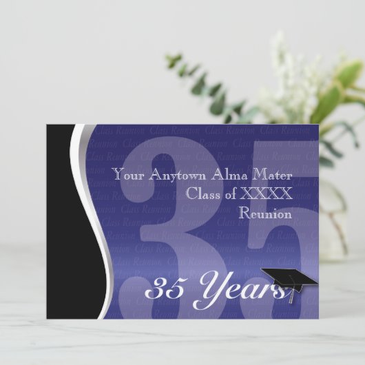 35-jarige vakbond kaart (Staand voorkant)