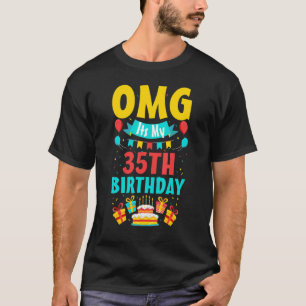 35-jarige verjaardag van de opa Happy 35th Birthda T-shirt