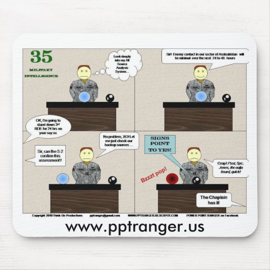 35 MI, www.pptranger.us Muismat (Voorkant)