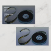35 mm blanco-filmrol visitekaartje (Voorkant / Achterkant)