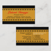 35 mm film 03 visitekaartje (Voorkant / Achterkant)