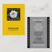 35 mm Lijst 01 - Amber Visitekaartje (Voorkant / Achterkant)