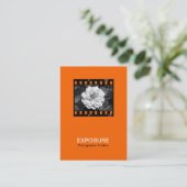 35 mm Lijst 01 - Oranje Visitekaartje (Staand voorkant)