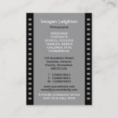 35 mm Lijst 01 - Oranje Visitekaartje (Achterkant)