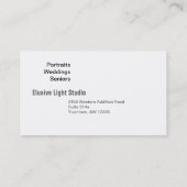 35 mm Visitekaartje (Achterkant)