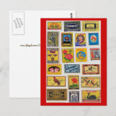 #35 Veiligheidsmatchen  Briefkaart (Voorkant / Achterkant)