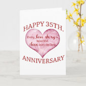 35. Verjaardag Kaart (Gele Bloem)