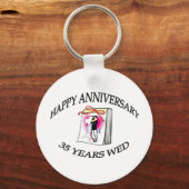 35. VERJAARDAG SLEUTELHANGER (Voorkant)