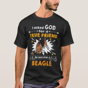 35 Vroeg God - Ware Vriend - Een Beagle T-shirt
