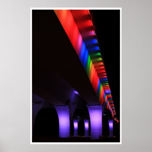 35 W Bridge Minneapolis - Gay Pride Poster (Voorkant)