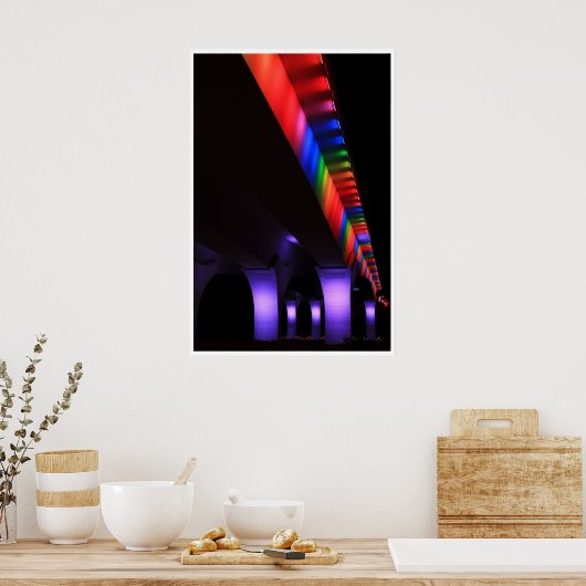 35 W Bridge Minneapolis - Gay Pride Poster (Keuken)