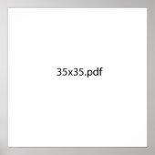 35 x 35 poster (Voorkant)