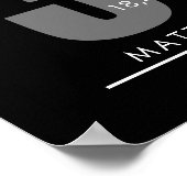 35 Years Retirement or Employee Appreciation Gift Poster (Hoek)