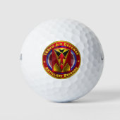 35e brigade van de Artillerie Luchtdefensie Golfballen (Voorkant)