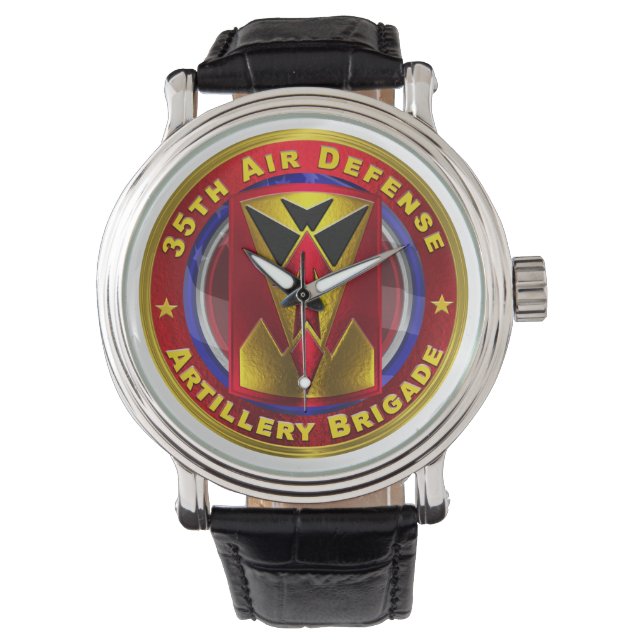 35e brigade van de Artillerie Luchtdefensie Horloge (Voorkant)