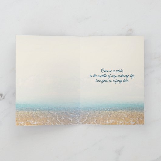 35e bruiloft Jubileum gefeliciteerd Kaart (Binnen)