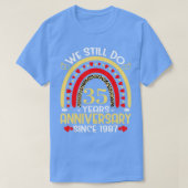 35e bruiloft Jubileum we doen nog steeds 35 jaar l T-shirt (Design voorkant)