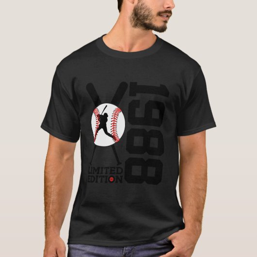 35e Honkbal 1988 T-shirt (Voorkant)