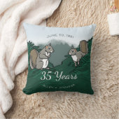 35e Jubileum-eekhoorns Kussen (Deken)