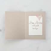 35e Jubileum koffie met hart Kaart (Binnen)