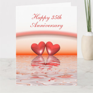 35e Jubileum koraalharten Kaart