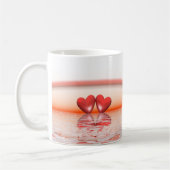 35e Jubileum koraalharten Koffiemok (Links)