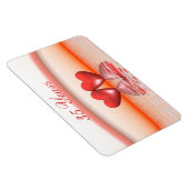 35e Jubileum koraalharten Magneet (Rechterzijde)