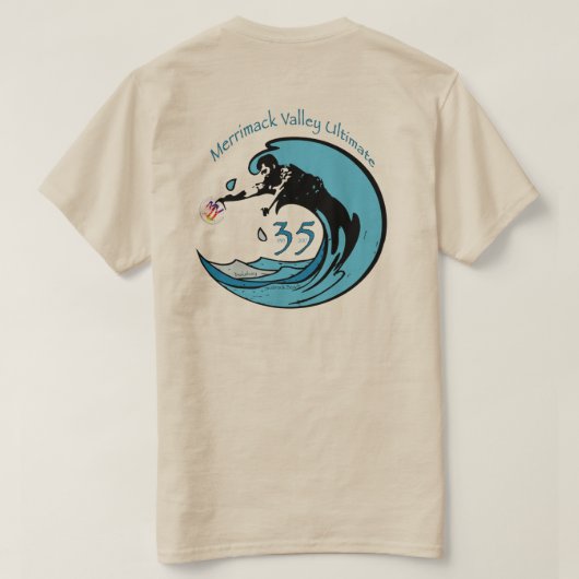 35e Jubileum MVE T-shirt (Design achterkant)