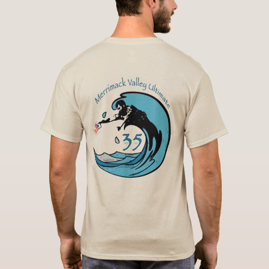 35e Jubileum MVE T-shirt (Achterkant)