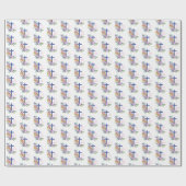 35e Jubileum Nun Religious Life personaliseren Cadeaupapier (Vlak)