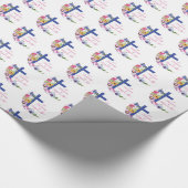 35e Jubileum Nun Religious Life personaliseren Cadeaupapier (Hoek)