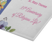 35e Jubileum Nun Religious Life personaliseren Snijplank (Hoek)