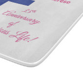 35e Jubileum Nun Religious Life personaliseren Snijplank (Hoek)