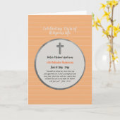 35e Jubileum Ordination Priest - ELKE Clergy Kaart (Gele Bloem)