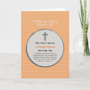 35e Jubileum Ordination Priest - ELKE Clergy Kaart