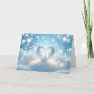 35e Jubileum Winterhart Kaart