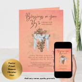 35e ORDINATIE JUBILEUM eerste predikant minister Kaart