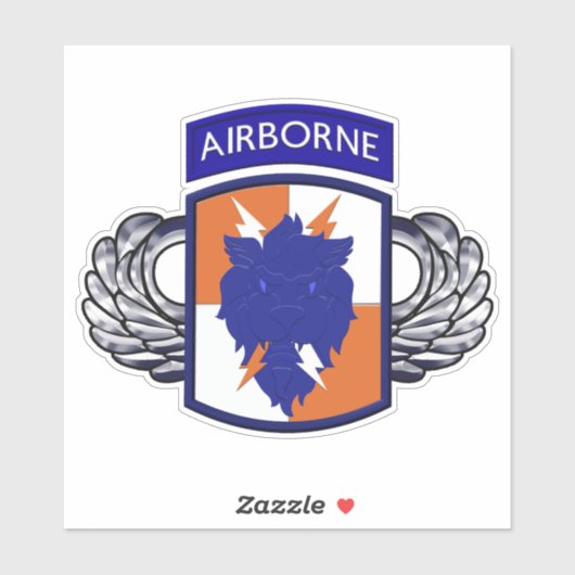 35e seinbrigade in de lucht sticker (Vel)