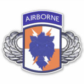 35e seinbrigade in de lucht sticker (Voorkant)