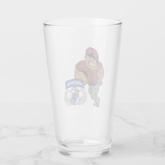 35e signaal BDE Pint Bierglas Glas (Achterkant)