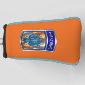 35e signaalbrigade aangepast ontwerp golfheadcover (Voorkant)