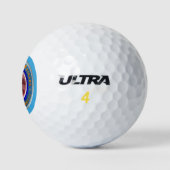 35e Signaalbrigade-Airborne Golfballen (Logo)