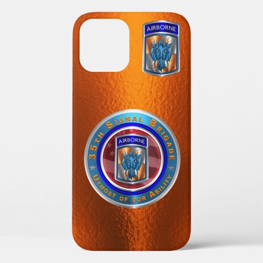35e signaalbrigade — Gepersonaliseerd in de lucht Case-Mate iPhone Case (Achterkant)